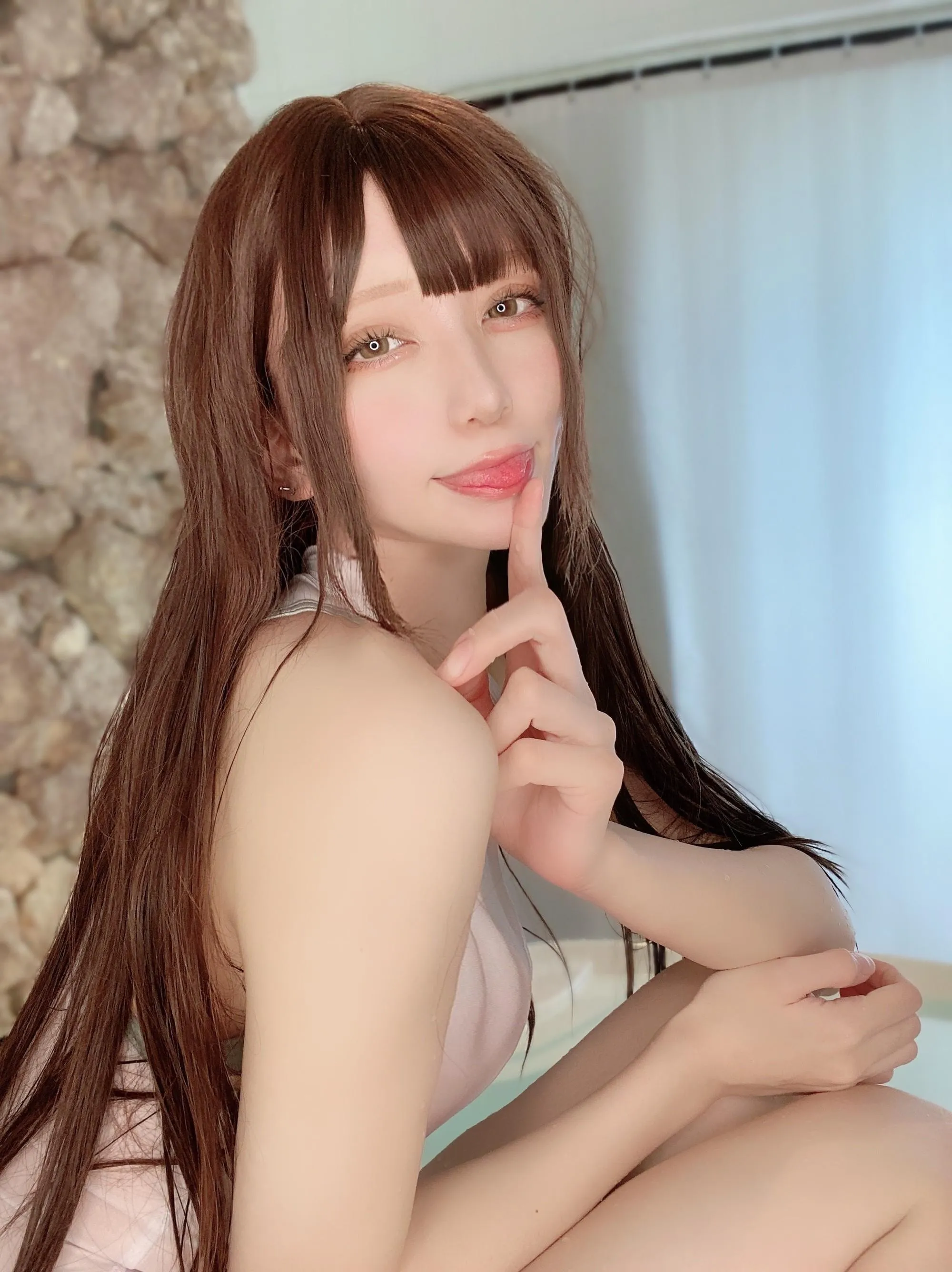 かさぎkasagi – NO.006 Fantia 2022-08月会员订阅-2022-08-30 初の競泳水着を着てみた [24P]插图2